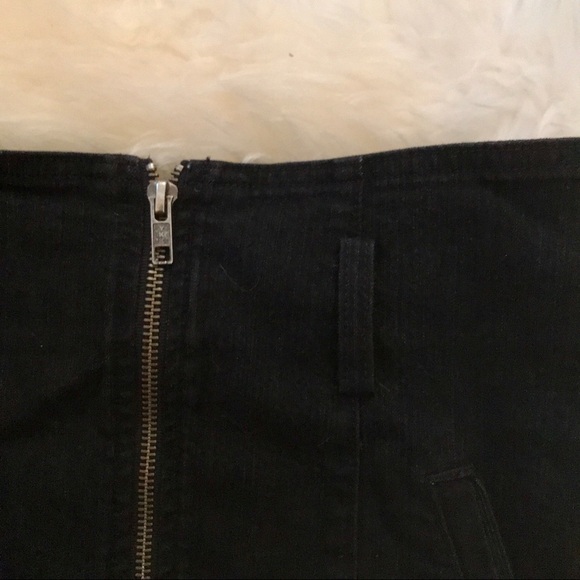 LF CARMAR DENIM BLACK DENIM SKIRT - Picture 4 of 4